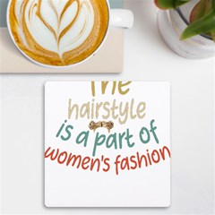 Women Empowerment Inspiring Quote Femin T- Shirt Women Empowerment Inspiring Quote Feminist Tee For Uv Print Square Tile Coaster  by maxcute