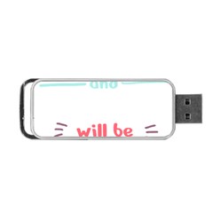 Writer Gift T- Shirt Just Write And Everything Will Be Alright T- Shirt Portable Usb Flash (one Side) by maxcute