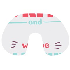 Writer Gift T- Shirt Just Write And Everything Will Be Alright T- Shirt Travel Neck Pillow