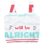 Writer Gift T- Shirt Just Write And Everything Will Be Alright T- Shirt Full Print Recycle Bag (XXL) Front