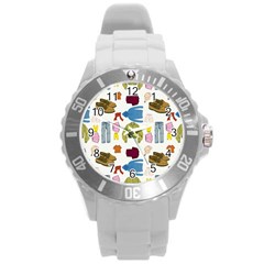 Clothes Amazing Fifa Photography Round Plastic Sport Watch (l) by Ravend