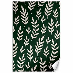 Leaves Foliage Plants Pattern Canvas 20  X 30  by Ravend