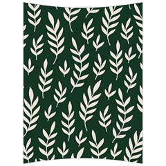 Leaves Foliage Plants Pattern Back Support Cushion by Ravend