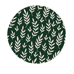 Leaves Foliage Plants Pattern Mini Round Pill Box (pack Of 5) by Ravend