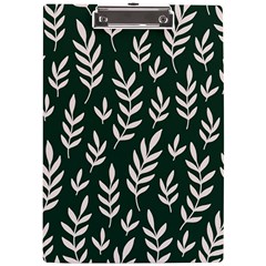 Leaves Foliage Plants Pattern A4 Acrylic Clipboard by Ravend