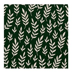 Leaves Foliage Plants Pattern Banner And Sign 4  X 4  by Ravend