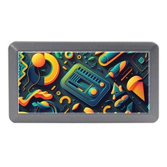 Abstract Pattern Background Memory Card Reader (mini) by Ravend