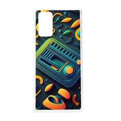 Abstract Pattern Background Samsung Galaxy Note 20 Tpu Uv Case