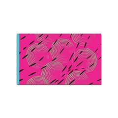 Background Pattern Texture Design Sticker Rectangular (100 Pack)