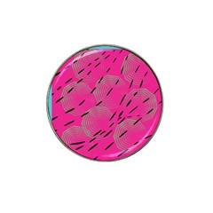 Background Pattern Texture Design Hat Clip Ball Marker (4 Pack) by Ravend