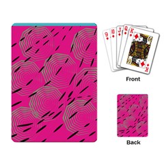 Background Pattern Texture Design Playing Cards Single Design (rectangle) by Ravend