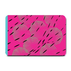 Background Pattern Texture Design Small Doormat by Ravend