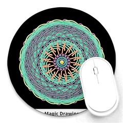 2023 02 08 18 04 00 Png 2023 02 08 18 05 16 Png Donuts Round Mousepad by NeiceeBeazz