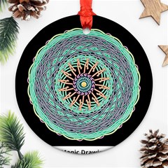 2023 02 08 18 04 00 Png 2023 02 08 18 05 16 Png Donuts Ornament (round) by NeiceeBeazz