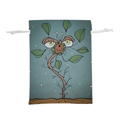 Fantasy Flower Drawing Lightweight Drawstring Pouch (m) by dflcprintsclothing