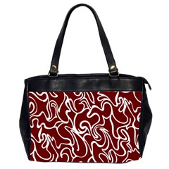 Berry Swirls Oversize Office Handbag (2 Sides) by ttlisted