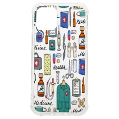 Medical Biology Detail Medicine Psychedelic Science Abstract Abstraction Chemistry Genetics Art Patt Iphone 12 Mini Tpu Uv Print Case	