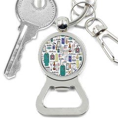 Medical Biology Detail Medicine Psychedelic Science Abstract Abstraction Chemistry Genetics Art Patt Bottle Opener Key Chain