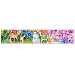 Secret Garden  Large Premium Plush Fleece Scarf 