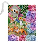 Secret Garden  Drawstring Pouch (5XL) Back