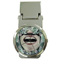 Cyborg At Surgery Money Clip Watches by dflcprintsclothing