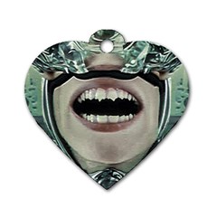 Cyborg At Surgery Dog Tag Heart (two Sides) by dflcprintsclothing