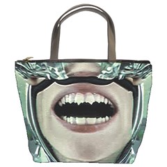 Cyborg At Surgery Bucket Bag by dflcprintsclothing