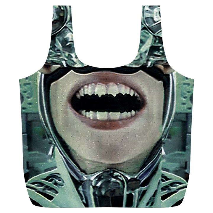 Cyborg At Surgery Full Print Recycle Bag (XL)