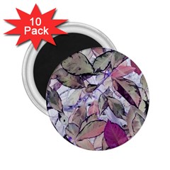 Leaves  2 25  Magnets (10 Pack)  by DinkovaArt