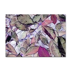 Leaves  Sticker A4 (10 Pack) by DinkovaArt