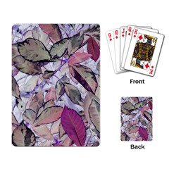 Leaves  Playing Cards Single Design (rectangle) by DinkovaArt