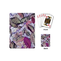 Leaves  Playing Cards Single Design (mini)