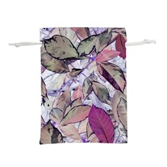 Leaves  Lightweight Drawstring Pouch (l) by DinkovaArt