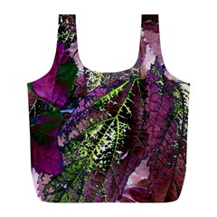 Leaves 21 Full Print Recycle Bag (l) by DinkovaArt