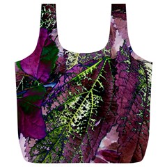 Leaves 21 Full Print Recycle Bag (xl) by DinkovaArt