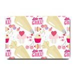 Desserts Pastries Baking Wallpaper Small Doormat 24 x16  Door Mat