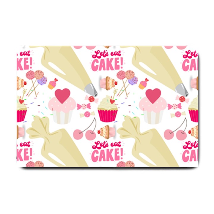 Desserts Pastries Baking Wallpaper Small Doormat