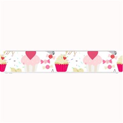 Desserts Pastries Baking Wallpaper Small Bar Mat by Ravend