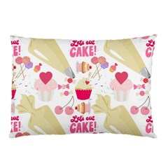 Desserts Pastries Baking Wallpaper Pillow Case by Ravend