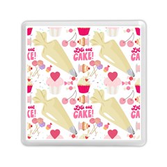 Desserts Pastries Baking Wallpaper Memory Card Reader (square) by Ravend