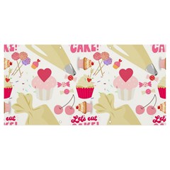 Desserts Pastries Baking Wallpaper Banner And Sign 8  X 4 