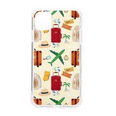 Suitcase Tickets Plane Camera Iphone 11 Tpu Uv Print Case