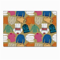 Pattern Art T-shirt Shirts Clothing Fabric Postcard 4 x 6  (pkg Of 10) by Ravend