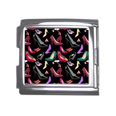 Heels Shoes Pattern Feminine Art Mega Link Italian Charm (18mm) by Ravend