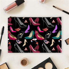 Heels Shoes Pattern Feminine Art Cosmetic Bag (large) by Ravend