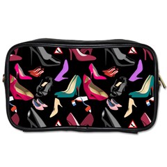 Heels Shoes Pattern Feminine Art Toiletries Bag (one Side)