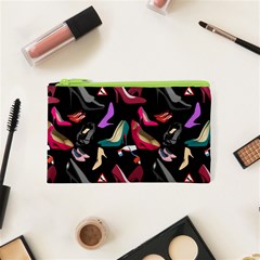 Heels Shoes Pattern Feminine Art Cosmetic Bag (xs) by Ravend