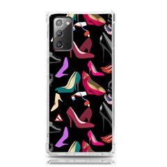 Heels Shoes Pattern Feminine Art Samsung Galaxy Note 20 Tpu Uv Case by Ravend