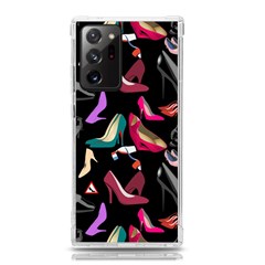 Heels Shoes Pattern Feminine Art Samsung Galaxy Note 20 Ultra Tpu Uv Case by Ravend