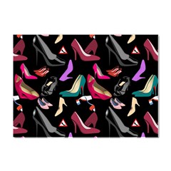 Heels Shoes Pattern Feminine Art Crystal Sticker (a4) by Ravend